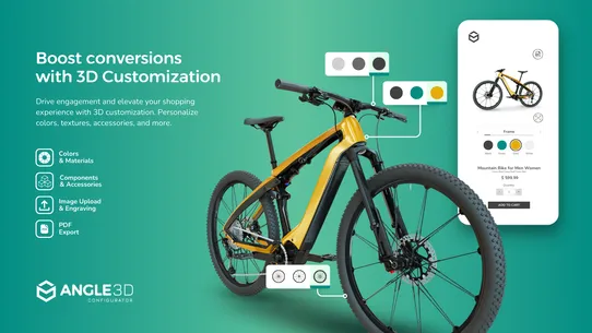 Angle 3D Configurator ‑3D &amp; AR screenshot