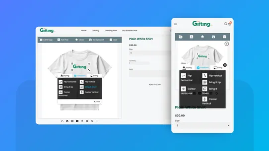 Customify ‑ Custom Product App screenshot