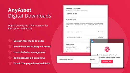 AnyAsset ‑ Digital Downloads screenshot