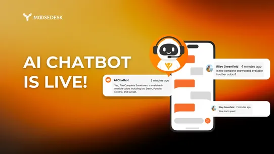 Moose: AI Chatbot &amp; Live Chat screenshot