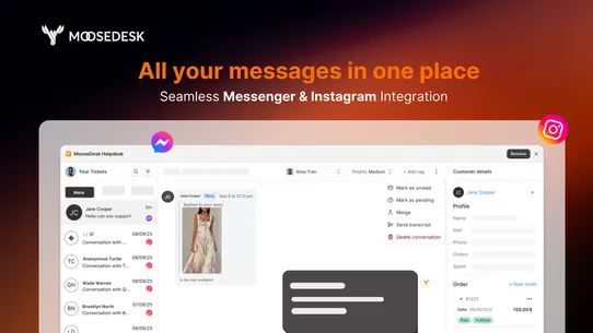 Moose: AI Chatbot &amp; Live Chat screenshot