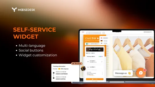 Moose: AI Chatbot &amp; Live Chat screenshot