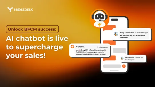 Moose: AI Chatbot &amp; Live Chat screenshot