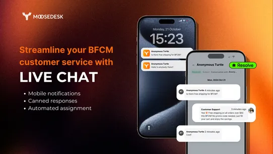 Moose: AI Chatbot &amp; Live Chat screenshot