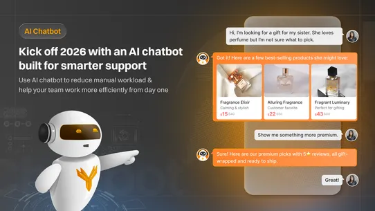 Moose: AI Chatbot &amp; Live Chat screenshot