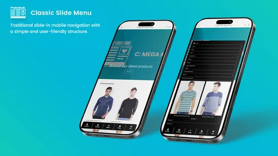 C: Mega Menu screenshot
