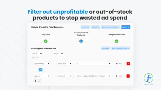 Data Feed Watch Shopping Feeds screenshot