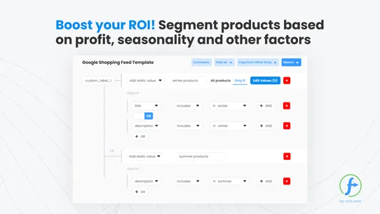 Data Feed Watch Shopping Feeds screenshot