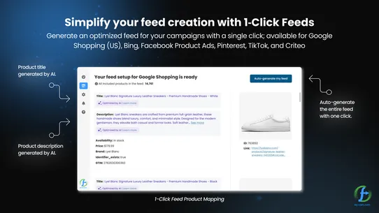 Data Feed Watch Shopping Feeds screenshot