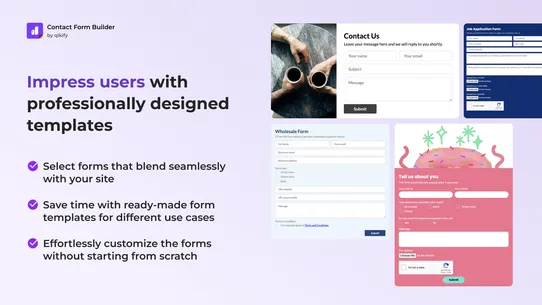 qikify Contact Form Builder screenshot