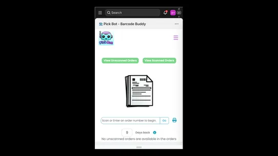 Pick Bot ‑ Barcode Buddy screenshot