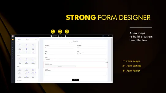 Pify Form Builder‑Contact Form screenshot