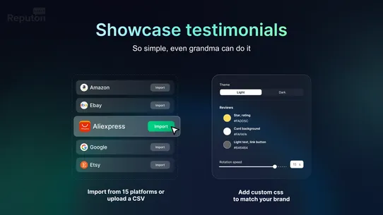 Reputon Testimonials Slider screenshot