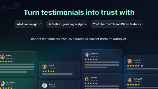 Reputon Testimonials Slider screenshot