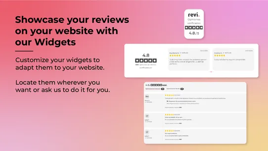 Revi.io Product Reviews screenshot