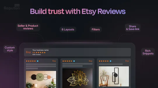 Reputon Etsy Reviews screenshot