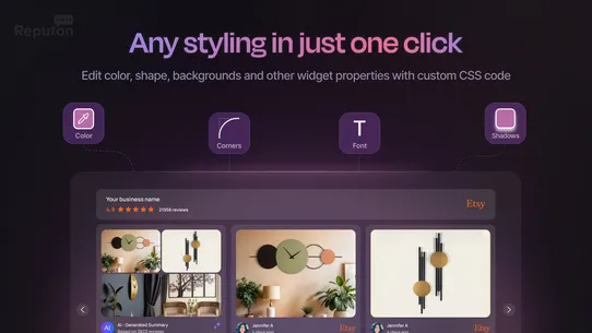 Reputon Etsy Reviews screenshot