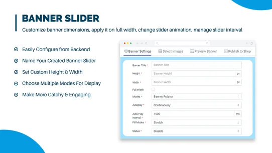 Professional Banner Slider screenshot