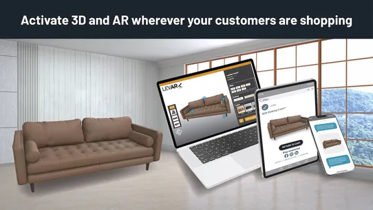 LEVAR 3D &amp; AR Platform screenshot