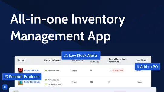 ST Inventory Management &amp; Sync screenshot