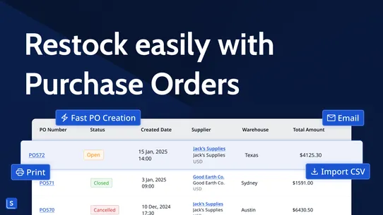 ST Inventory Management &amp; Sync screenshot