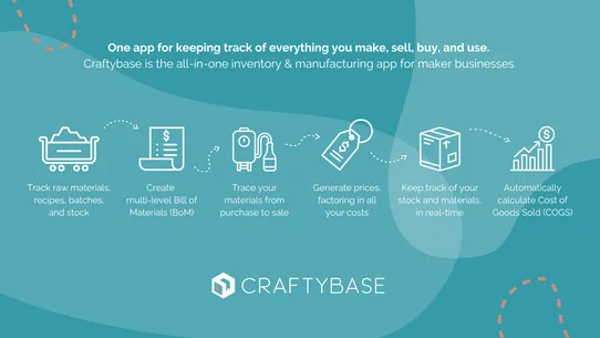 Craftybase ‑ Manufacturing ERP screenshot