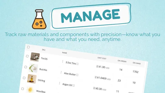 Craftybase Inventory + Sync screenshot