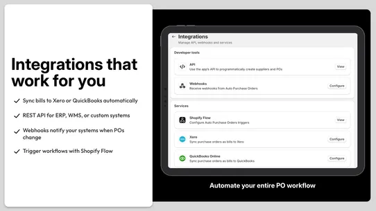 Auto Purchase Orders screenshot