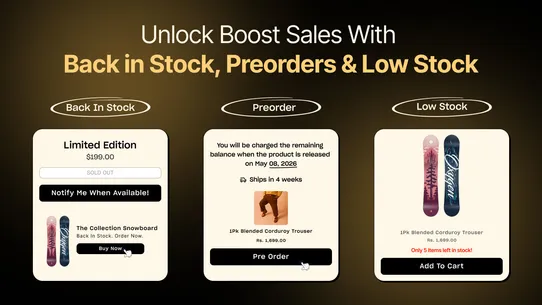 CT Back in Stock | Preorder screenshot