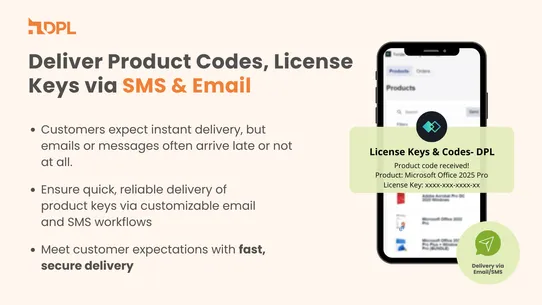 License Keys &amp; Codes‑ DPL screenshot