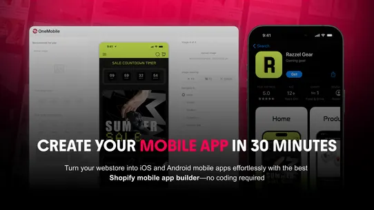 OneMobile ‑ Mobile App Builder screenshot