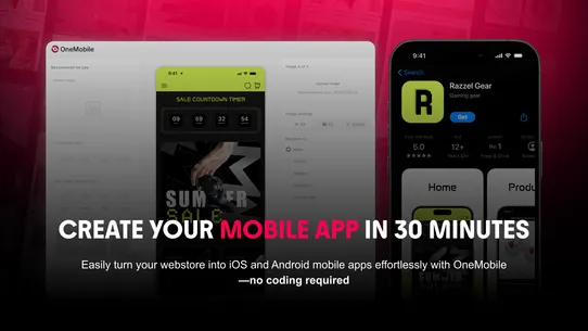 OneMobile ‑ Mobile App Builder screenshot