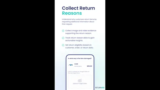 ReturnGO Returns &amp; Exchanges screenshot