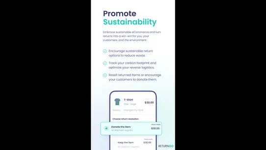 ReturnGO Returns &amp; Exchanges screenshot