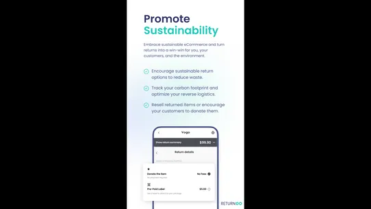 ReturnGO Returns &amp; Exchanges screenshot