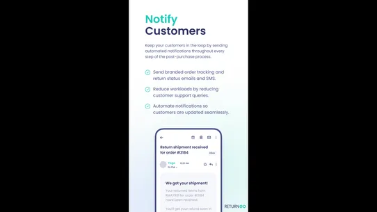 ReturnGO Returns &amp; Exchanges screenshot