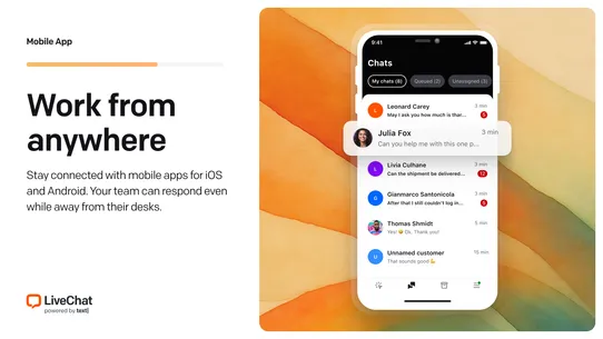 LiveChat: AI Live Chat App screenshot