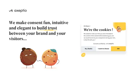 Axeptio GDPR Cookies Consent screenshot