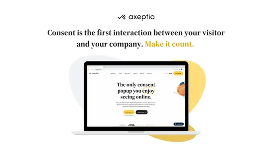 Axeptio GDPR Cookies Consent screenshot