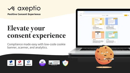 Axeptio GDPR Cookies Consent screenshot