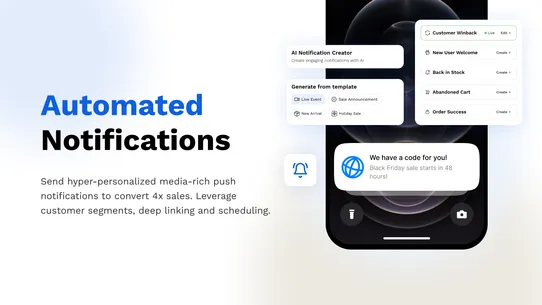 Mobile App Builder ‑ Apptile screenshot