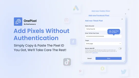 OnePixel Facebook Pixel,TikTok screenshot