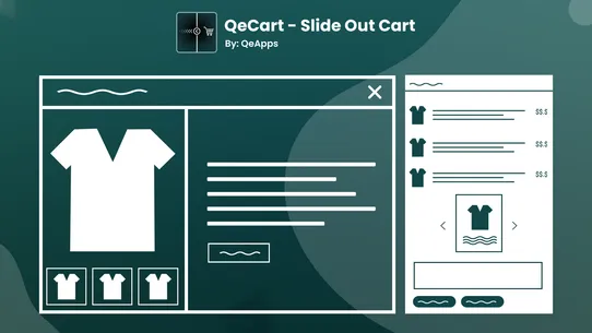 QeCart ‑ Slide Out Cart screenshot