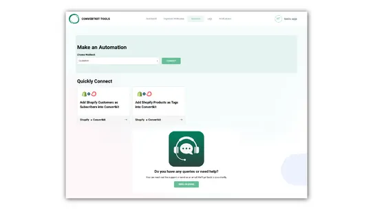 Convertkit Tools screenshot