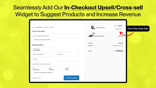 OrderBump ‑ Checkout Upsells screenshot