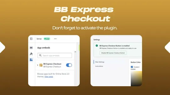 BB Express Checkout screenshot