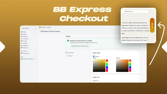 BB Express Checkout screenshot