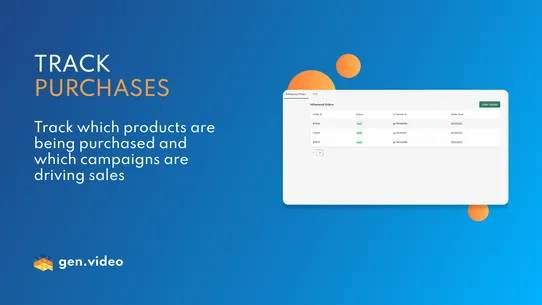 Gen.video management tool screenshot