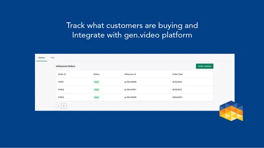 Gen.video management tool screenshot