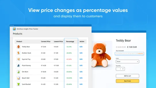 Omnibus Insight: Price Tracker screenshot